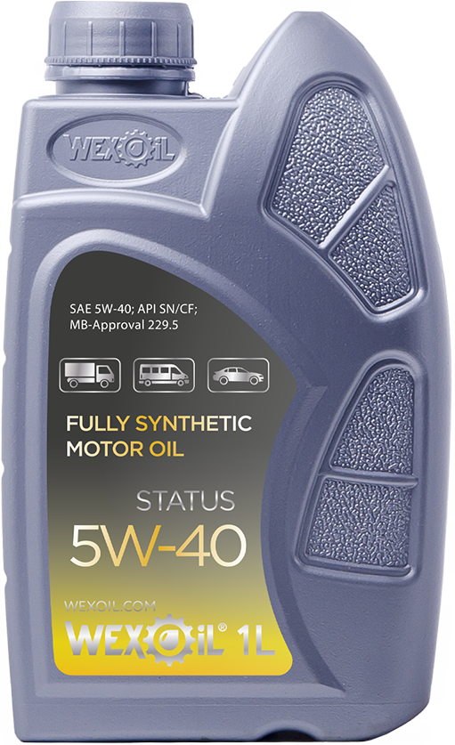 Олива моторна WEXOIL STATUS 5W-40 1L